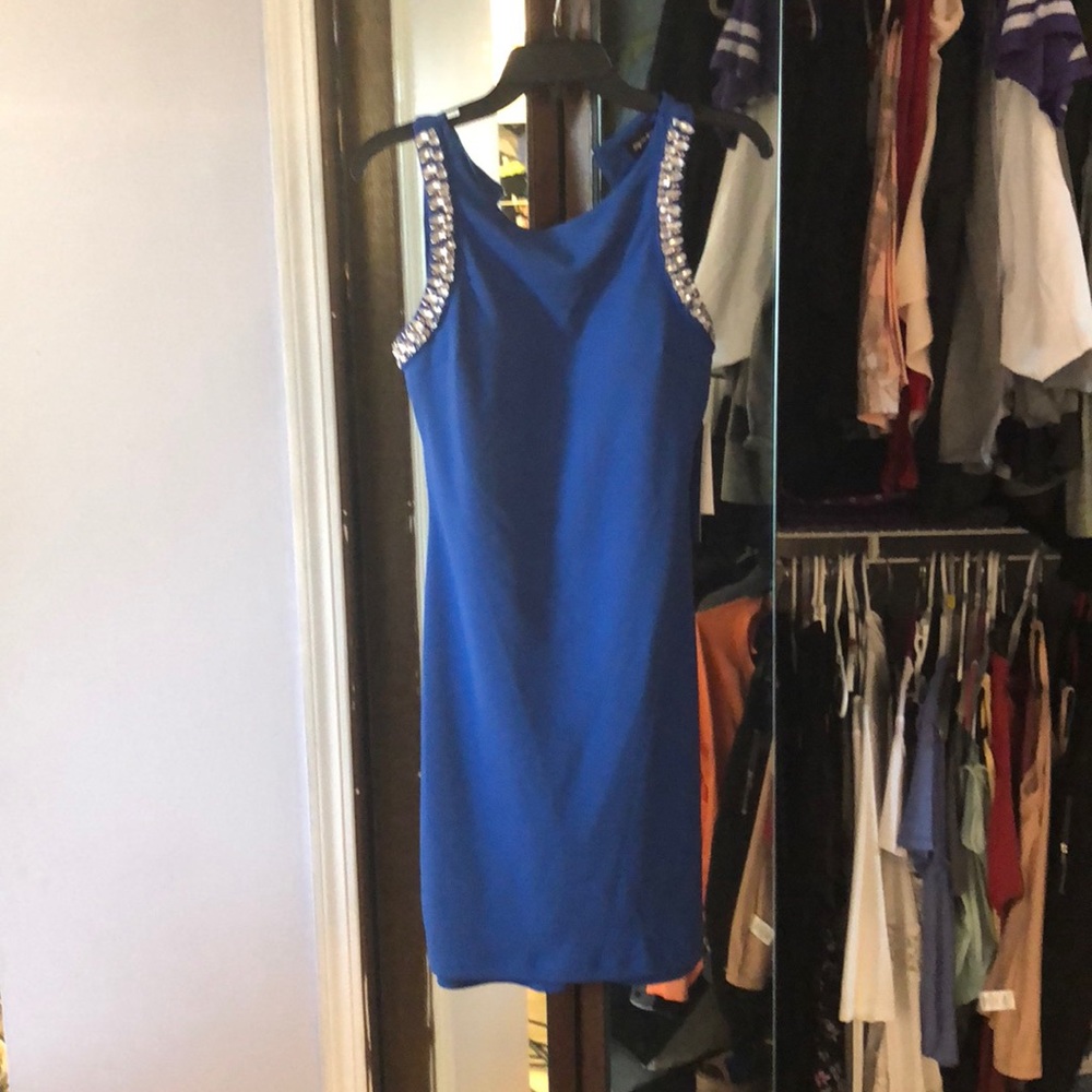 NEW Blue, short dress.